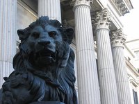 La protesta de los autónomos ante el Congreso