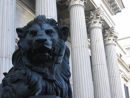La protesta de los autónomos ante el Congreso