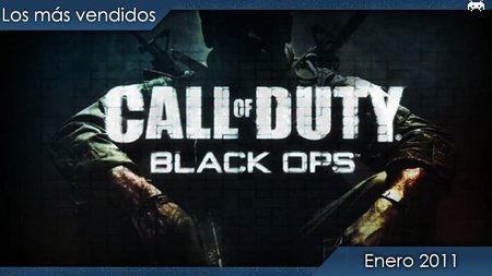 Los juegos más vendidos en España. Enero 2011