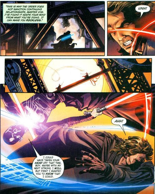 Anakin Skywalker tiene una tremenda cicatriz en la cara pero no has ...