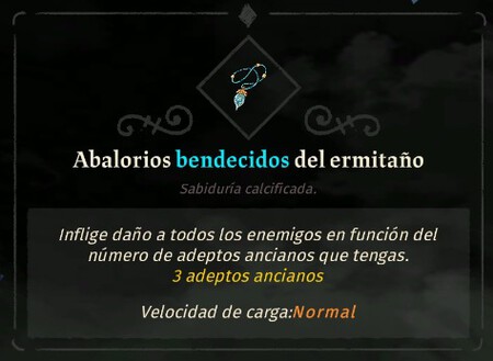 Reliquia Carga Normal