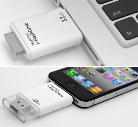 Aumenta el espacio del iPhone con i-Flashdrive, un pendrive multiusos