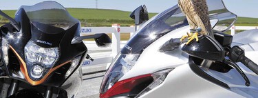 El día que una Suzuki Hayabusa le echó una carrera a un halcón peregrino. Así nació una moto legendaria