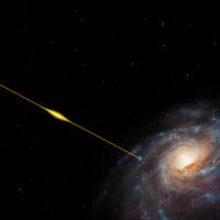 Los astrónomos no podían creer lo que vieron: una enorme descarga de energía golpeó la Tierra desde el lugar más inesperado del universo 