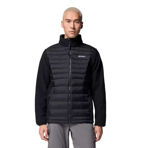 Columbia Juniper Peak Chaqueta Híbrida, Experimenta una Comodidad Liviana, Calidez TurboDown, Resistencia al Agua, Materiales Ecológicos, Dobladillo Ajustable - Hombre