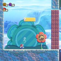 Impulso delfín al 100% en Super Mario Bros. Wonder