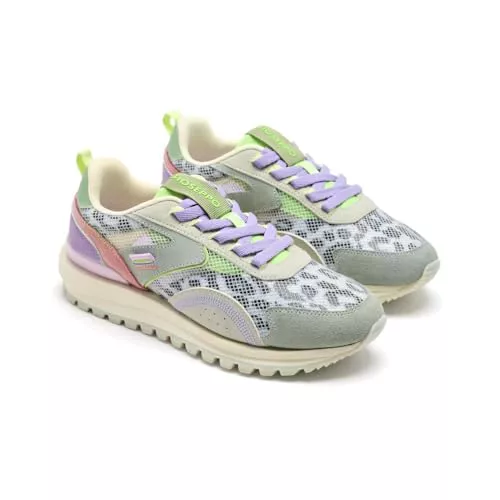 Zapatillas Piel Y Rejilla Cavendish