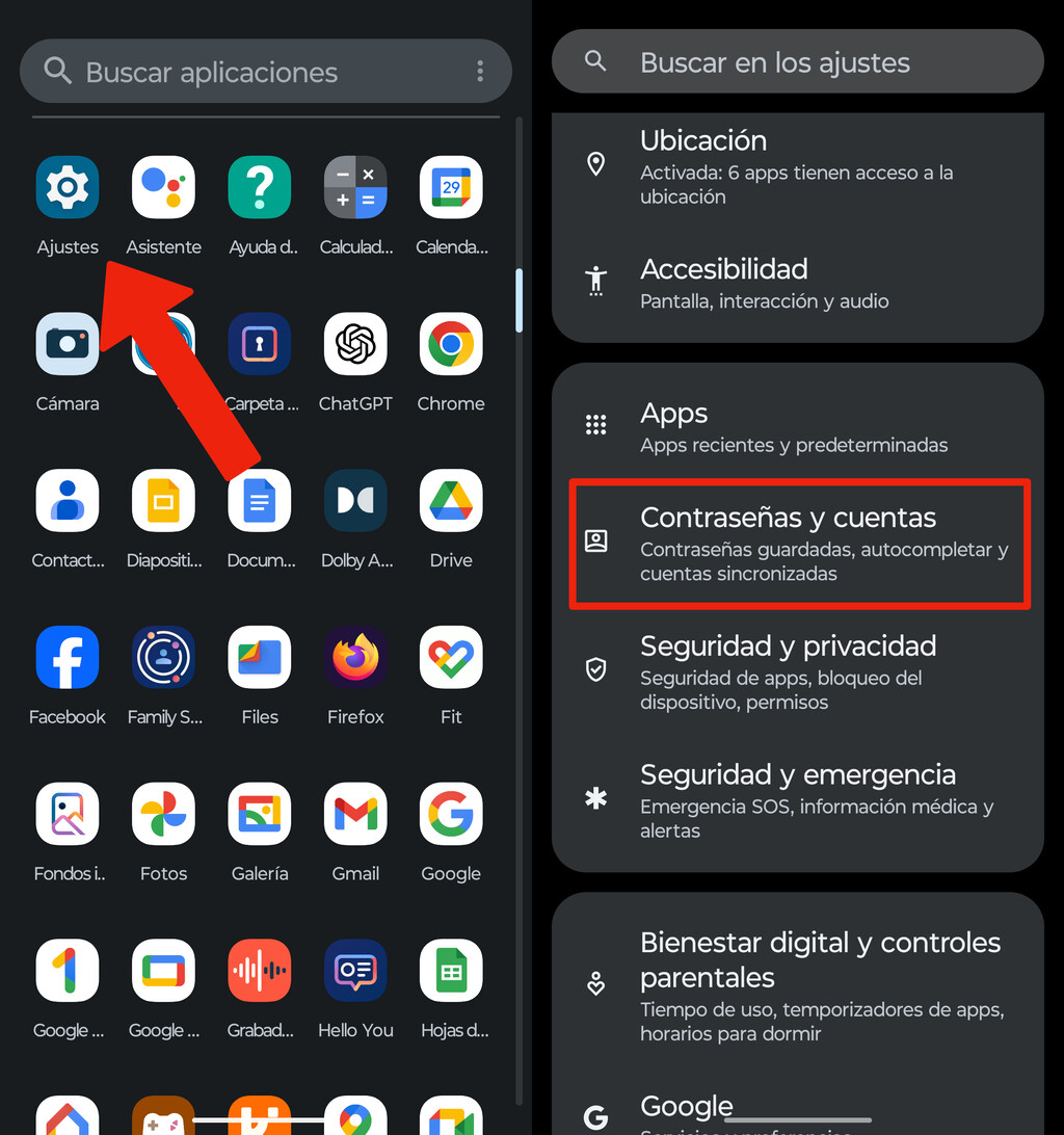 Cómo quitar una cuenta de Google de un móvil Android