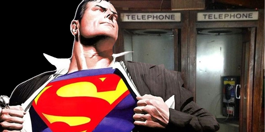 Todos creemos que Superman se cambia en una cabina telefónica, pero en 87 años casi nunca lo ha hecho 