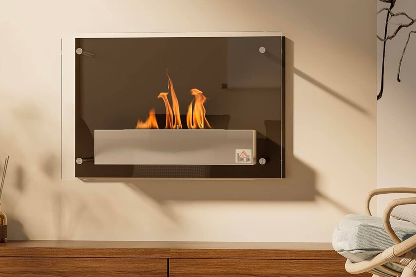 chimenea de bioetanol HOMCOM
