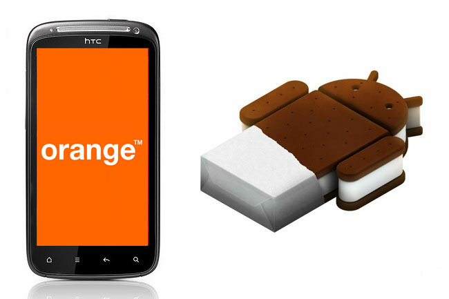 HTC Sensation (Orange)