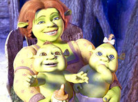 Shrek y Fiona tienen bebés  