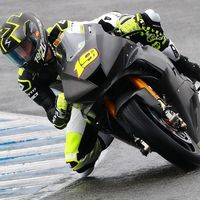 La Honda CBR1000RR-R se estrena en Jerez con caída de Álvaro Bautista y mejor tiempo para Leon Haslam