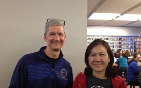 Tim Cook viaja a China para reunirse "con representantes" del país