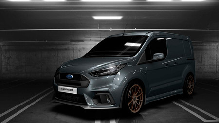MS-RT adereza la Ford Transit Connect y nos recuerda que las furgonetas también pueden ser deportivas