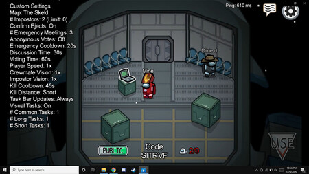 Lista de skins para Among Us