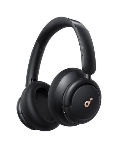 Soundcore de Anker Q30 Cascos Inalámbricos Bluetooth Cancelación de Ruido Activa Híbrida con Varios Modos, Sonido Hi-Res, EQ personalizado vía App, 50H Reproducción, Ajuste Cómodo, Conexión Multipunto