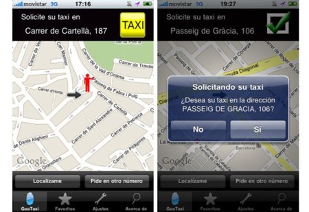 GooTaxi, la aplicación definitiva para pedir tus taxis mediante geolocalización