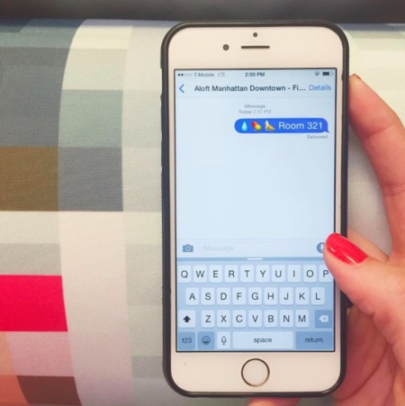 ¿Son los emoticonos el futuro del servicio de habitaciones?