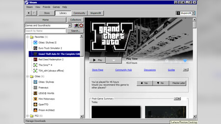 Steam 4 Windows 98 Recurso