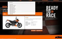 Nuevo programa de pruebas de motocicletas de KTM