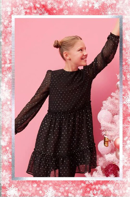 Party Blacksheerdress Border