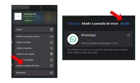 Whatsapp アクセスを追加 iPad Apple