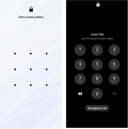 Capturas de la pantalla de bloqueo fraudulenta de TrickMo