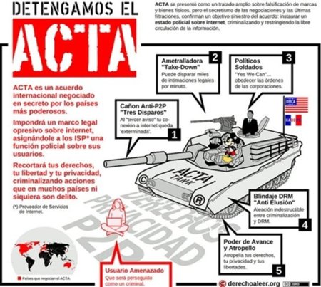 Las prisas por firmar ACTA pueden chocar con la locomotora alemana