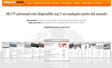 Easy-CV, colgando nuestro curriculum en la web