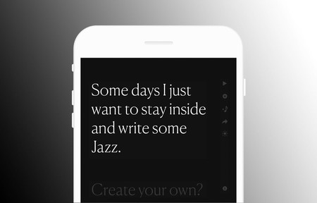 Esta web traduce todo lo que escribes en Jazz y te permite compartirlo con otras personas