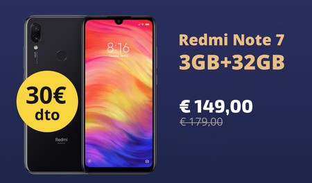 Xiaomi Redmi Note 7, uno de los mejores gama media del momento, por 149 euros en AliExpress Plaza