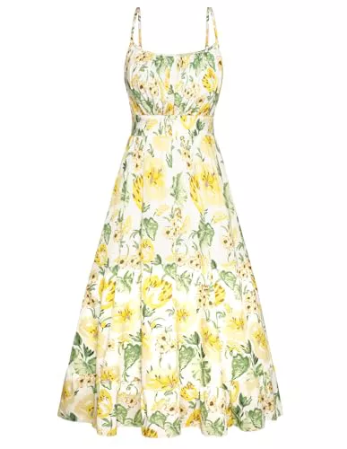 GRACE KARIN - Vestido de playa con tirantes para mujer