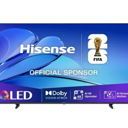  TV Hisense 50" (127 cm) 50E79Q con IA, QLED, 4K UHD con AI, 60 Hz, Smart TV, HDR, Quantum Dot, Dolby MS12, DTS X 