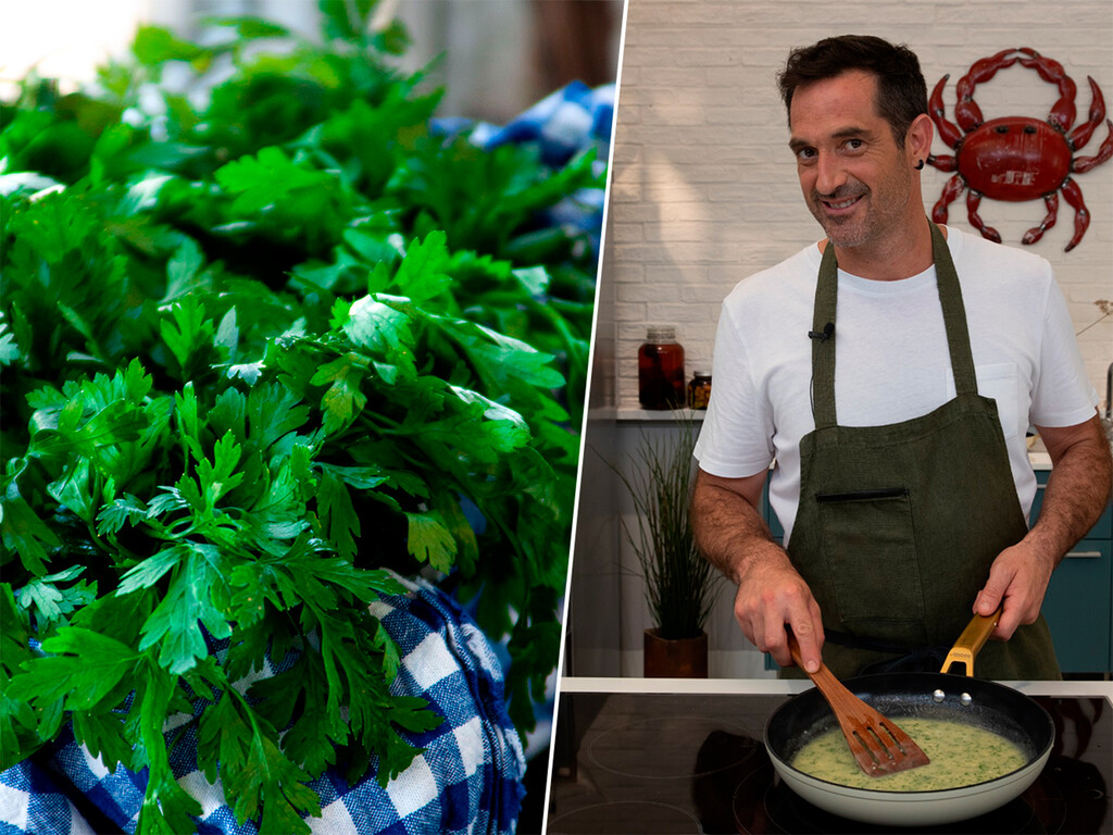El truco de Joseba Arguiñano para que la salsa verde “conserve mejor su aroma y color” es algo que poca gente hace