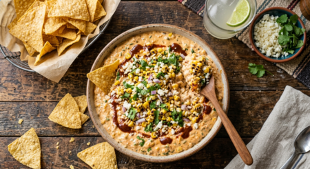 Cómo hacer un delicioso dip de elote con chipotle lleno de sabor: es cremosito y queda listo en solo 15 minutos