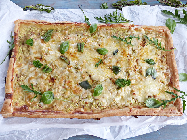 Tarta Mixta Calabacin