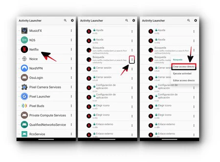 Netflixのショートカット