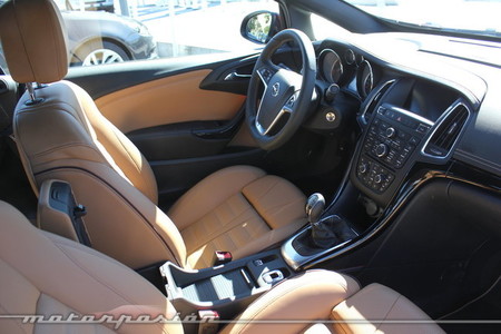 Opel Cabrio, vista interior