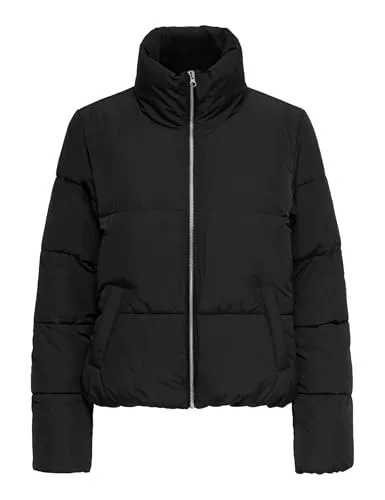JDY Jdynewerica Otw Noos - Chaqueta acolchada para mujer Negro M