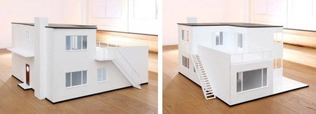 Una casa de muñecas muy moderna