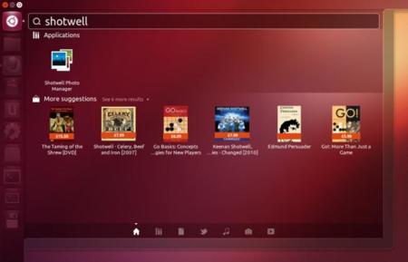 Ubuntu 12.10 incluirá enlaces a productos de Amazon al buscar en Unity