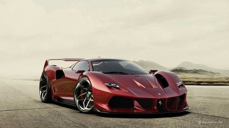 Ferrari F40 Tribute 2019, así podría ser una versión actual del legendario auto, según un fan de la marca