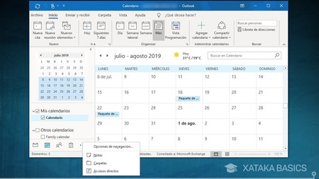 Calendario Outlook