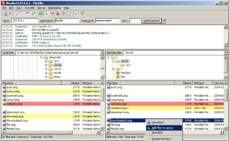 Filezilla