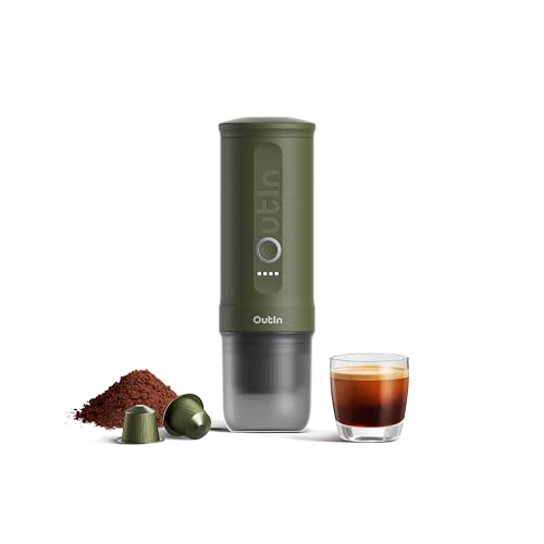 OutIn Nano Cafetera Espresso Eléctrica Portátil