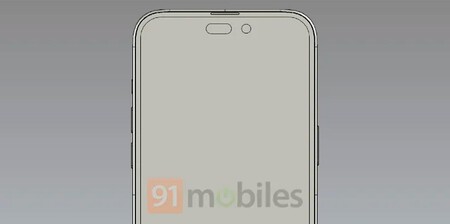 El iPhone 14 Pro revela la desaparición del 'notch' en los primeros renders filtrados