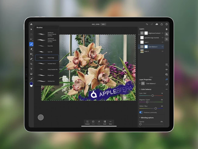 Photoshop para iPad