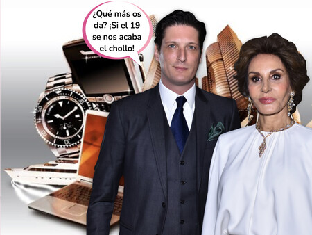 Coches de lujo, yates y vacaciones en Marbella a todo trapo: los caprichos de Luis Medina (hijo de Naty Abascal) con el dinero público de las mascarillas