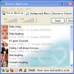 Envía emociones sonoras en tu messenger con vEmotion